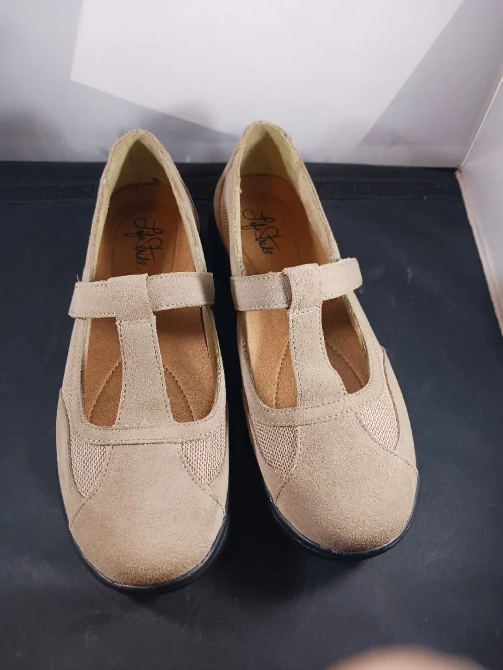 Life Stride Delaney Mary Janes Women's Loafer Shoes size 8.5M